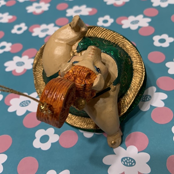 Dancing pig burlesque ornament RARE - Picture 9 of 16